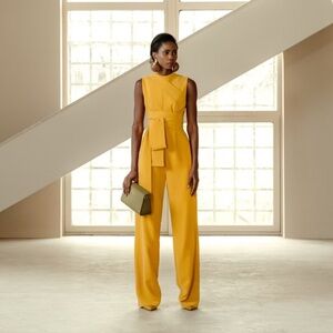 Andrea Iyamah Edar Sash-Tie Jumpsuit